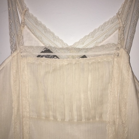 Off white creamy beige slip dress Angie size medium - Picture 4 of 12